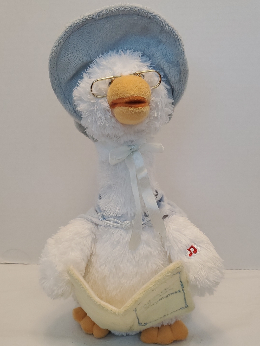 Mother Goose Plush Nursery Rhyme Talking Book Figure (Vintage)